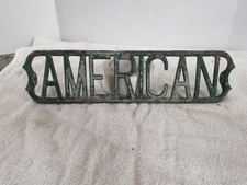Vintage american cast for sale  Barron