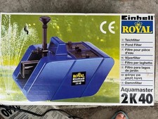 Einhell royal teichfilter gebraucht kaufen  Asbach-Bäumenheim