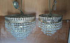 Pair cut glass for sale  BANGOR