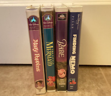 4 Disney family Vhs - Little Mermaid, Finding Nemo, Mary Poppins and Babe comprar usado  Enviando para Brazil