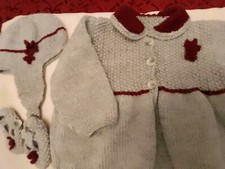 Knitted retro coat for sale  KNIGHTON