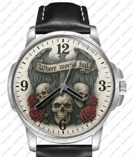 Gothic skulls guitar for sale  UK