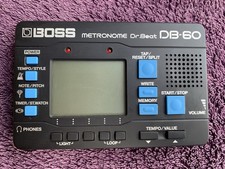 BOSS Metronome DB-60 Dr. Beat Professional Electronic como nuevo (funciona ver vídeo) segunda mano  Embacar hacia Mexico