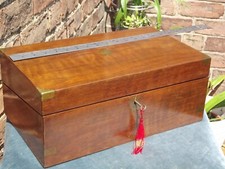 Restored walnut writing for sale  LOUTH