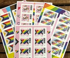 DEUTSCHLAND NEU JUNI #DELIVEREDWITHPRIDE 2025 BOGEN AUSWAHL GERMANY PRIDE STAMPS comprar usado  Enviando para Brazil