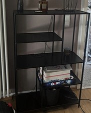Schwarzes stilvolles regal gebraucht kaufen  Wiesbaden
