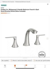 Moen 84517srn findlay for sale  Anderson