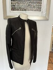 Lederjacke replay schwarz gebraucht kaufen  Lüdinghausen