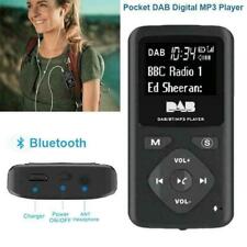Przenośne radio cyfrowe DAB FM Bluetooth 4.0 osobiste kieszonkowe mini słuchawki MP3 na sprzedaż  Wysyłka do Poland