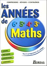 Annees college maths d'occasion  France