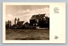 Foto real da Ilha Reichenau RPPC Lago Constança Igreja Niederzell c.1952 Alemanha comprar usado  Enviando para Brazil