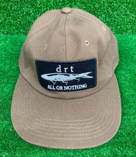 Isca de pesca marrom claro tampa DRT em perfeito estado equipamento minúsculo Klash Japão HTF rara comprar usado  Enviando para Brazil