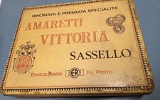 Scatola latta vintage usato  Motta Visconti
