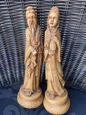 Wooden resin asian for sale  LETCHWORTH GARDEN CITY