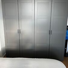 Kleiderschrank holz grau gebraucht kaufen  Berlin