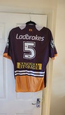 Brisbane broncos rugby for sale  BEXLEYHEATH