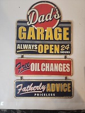 Dad garage embossed for sale  Chesapeake