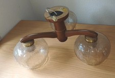 Deckenlampe vintage holz gebraucht kaufen  Oderwitz