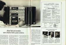 1981 akai mini d'occasion  Expédié en Belgium