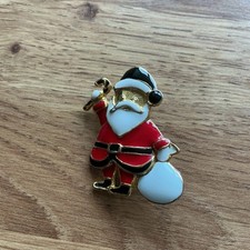 Santa claus enamel for sale  CAERNARFON