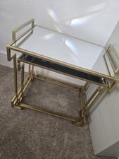 Gold metal brushed for sale  BOLTON