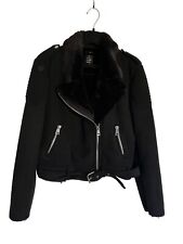 Black faux suede for sale  BARNET