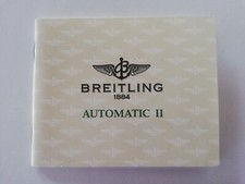 Breitling automatic booklet usato  Serracapriola