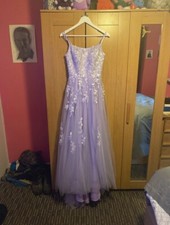 Stacees lilac prom for sale  HEBDEN BRIDGE