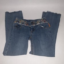 Jeans bordado vintage feminino The Cheetah tamanho 7 comprar usado  Enviando para Brazil