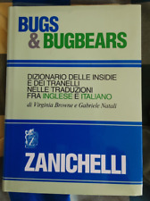 Bugs bugbears dizionario usato  Italia