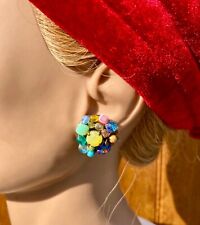 Boucles oreilles reminiscence d'occasion  Saint-Aubin-du-Cormier