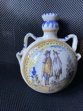 Vecchia fiasca ceramica usato  Italia