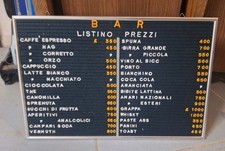 Insegna bellissimo listino usato  Monopoli