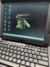 Vintage IBM ThinkPad 380D 2635 Pentium 150MHz Mmx 4.8GB WinXP Funcionando comprar usado  Enviando para Brazil