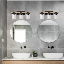 Light bathroom vanity for sale  Houston