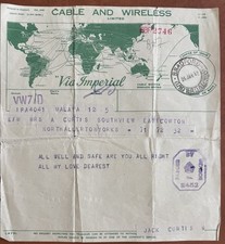 1942 cable wireless for sale  SOUTHAMPTON