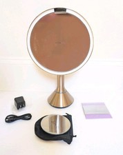 Espelho de maquiagem sensor Simplehuman 8" com 10x detalhe acessório ouro rosa comprar usado Espelho de maquiagem sensor Simplehuman 8" com 10x detalhe acessório ouro rosa comprar usado  Enviando para Brazil