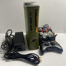 Usado, Edição Limitada Halo 3 Xbox 360 Console Controle Cabo de Alimentação Cabo AV - Testado comprar usado Usado, Edição Limitada Halo 3 Xbox 360 Console Controle Cabo de Alimentação Cabo AV - Testado comprar usado  Enviando para Brazil