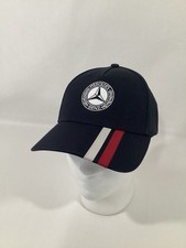Boné chapéu oficial Mercedes Bens preto 100% algodão alça ajustável OSFM EUC, usado comprar usado  Enviando para Brazil