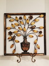 Metal bird floral for sale  North Port