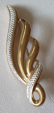 Broche plaqué rubans d'occasion  Saint-Marcel-lès-Valence