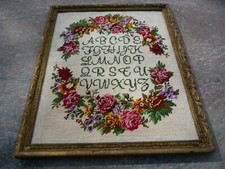 Abécédaire ancien broderie d'occasion  Toulouse-
