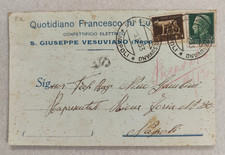 Cartolina giuseppe vesuviano usato  Morra de Sanctis