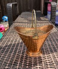 Vintage copper bucket for sale  DERBY