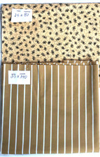 Patchwork stoffe beige gebraucht kaufen  Hameln
