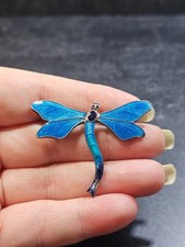 enamel dragonfly brooch for sale  GOSPORT
