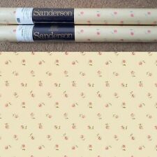 Sanderson wallpaper rolls for sale  BARNSLEY