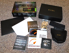 EVGA Geforce GTX 1080 Caja e Insertos Solo Póster Insignia Estuches CD Manual+++ segunda mano  Embacar hacia Argentina
