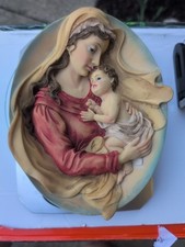 Madonna child plaque for sale  Elberfeld
