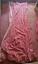 Dusty pink velvet for sale  DUDLEY